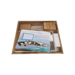 NEW UPLIFT DESK Bamboo Desk Organizer 8 Pc Set